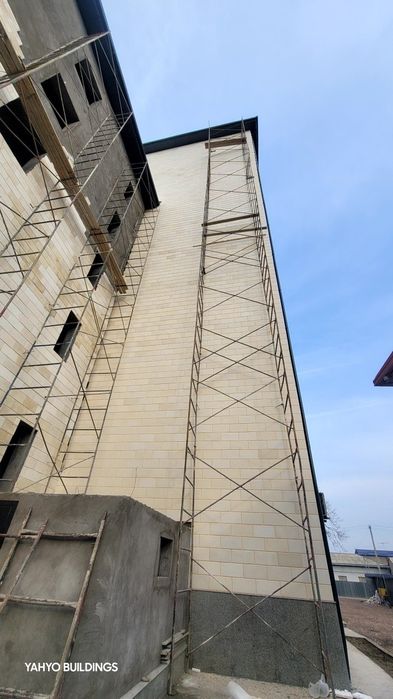 Травертин/Термобазалит/фасад/брусчатка/термопанель/термотравертин/