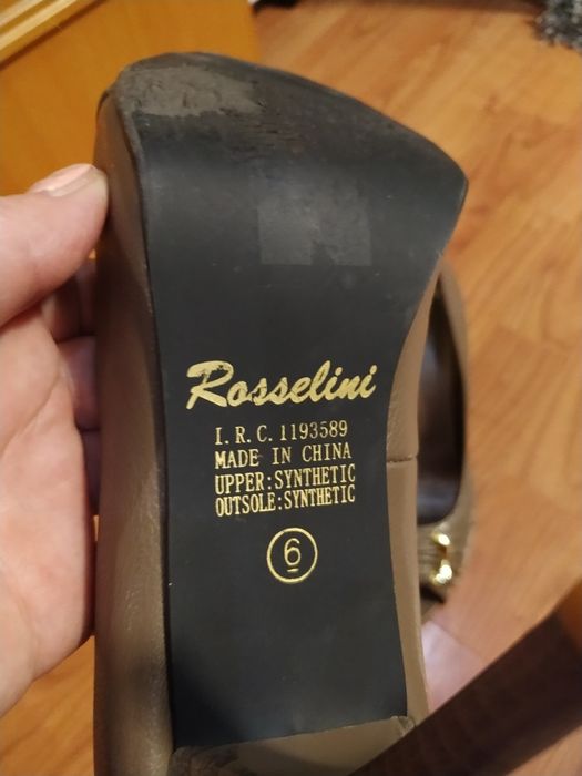 Туфли кож заменитель