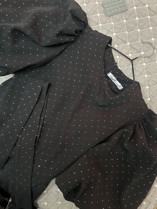 Платье черное,м размер