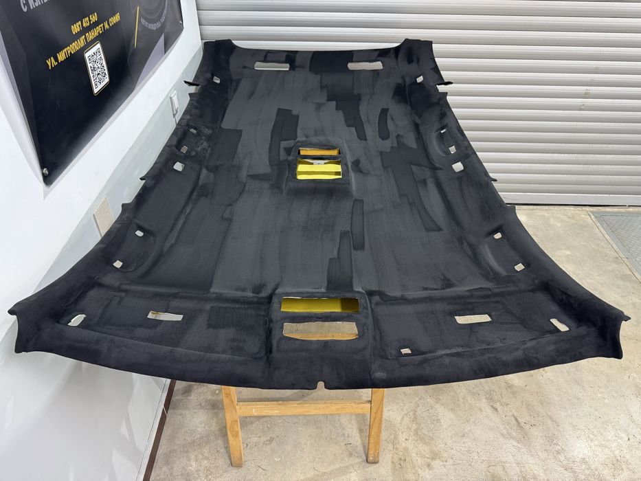 Таван, колонки и прилежащи пластмаси в алкантара е61