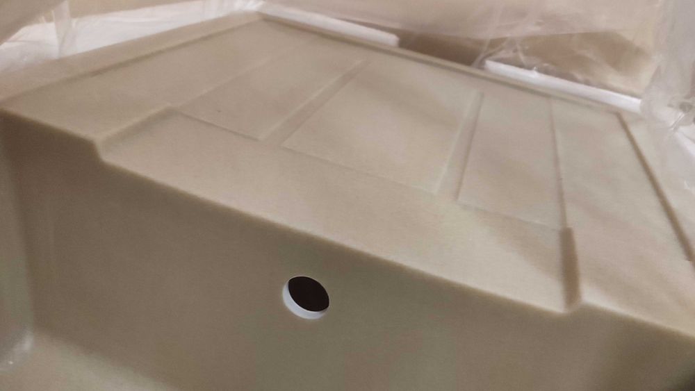 Гранитна мивка в цвят капучино / бежово