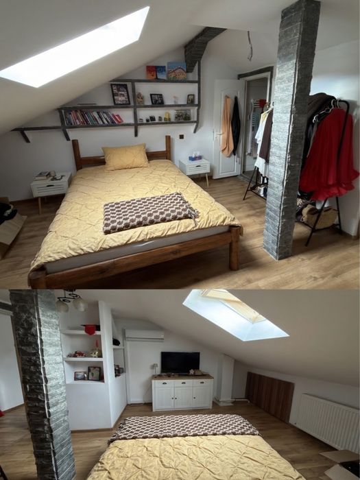 Apartament spațios cu mansardă și scară interioară – 2 Băi | Parcare | Toate utilitățile