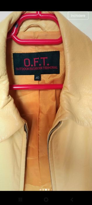 Geaca din piele naturala