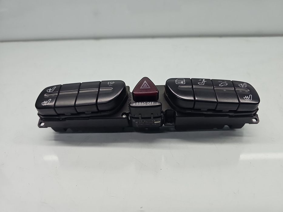 Butoane comenzi consola centrala Mercedes Clasa C (W203) [Fabr 2000-20