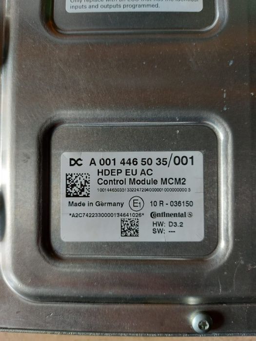 Calculator ECU MCM Mercedes Actros MP4 Reconditionat