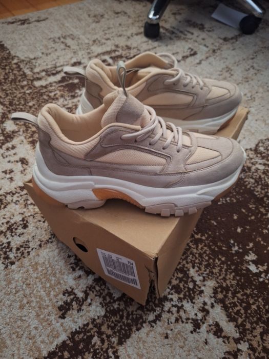 Дамски боти Buffalo естествена кожа и други боти 40 номер