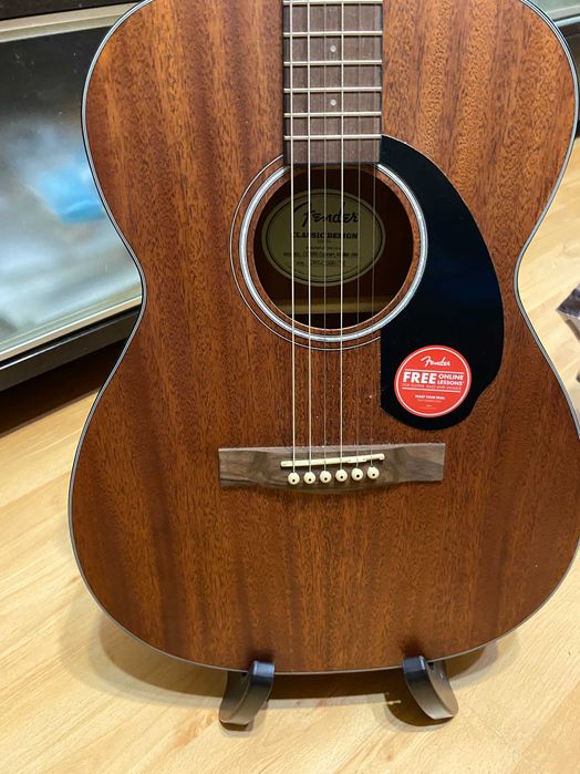 Нова Fender  CC-60 S  акустична китара all mahagony