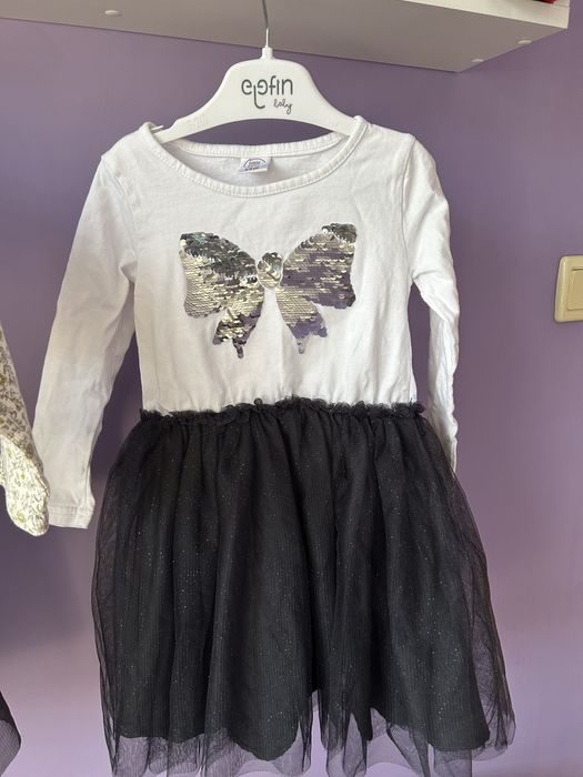 Рокли за момиче 3-4 години, 104 см., Zara, Pepco