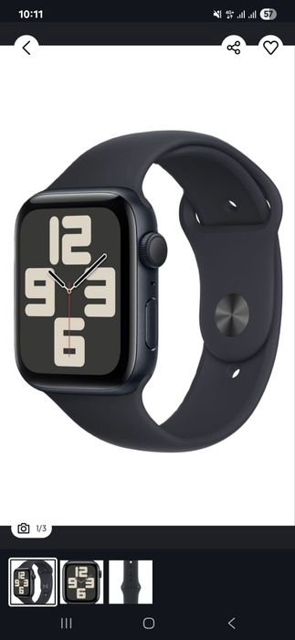 Aiple with  se  черный