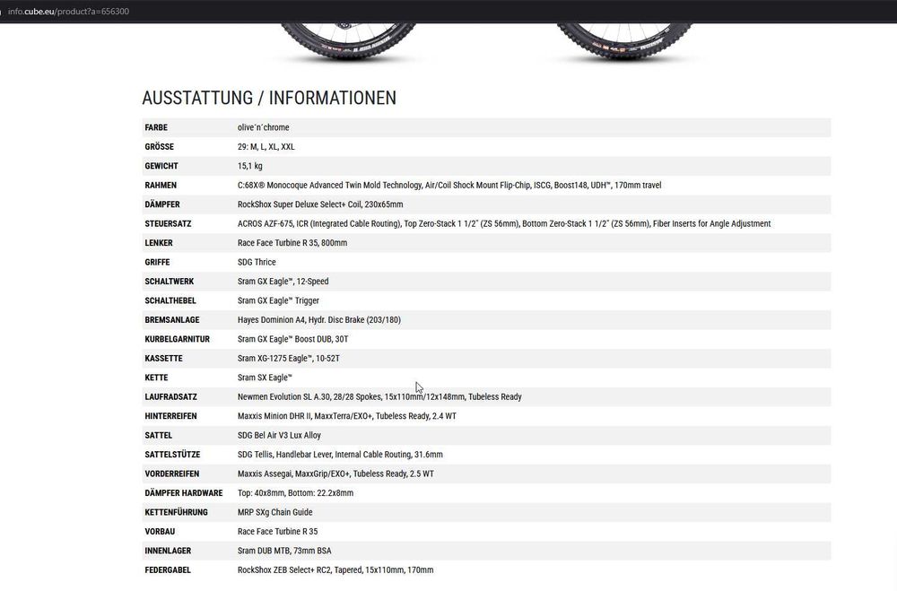 ЧИСТО НОВ Cube Stereo One:77 C68X TM 29