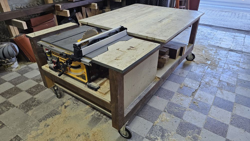 Dewalt dwe 7492 + Маса 120/205см.