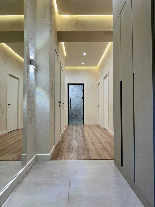 Новостройка! 3/2/4 в Авиагородке. 84м2. Евроремонт. Мебель. Техника