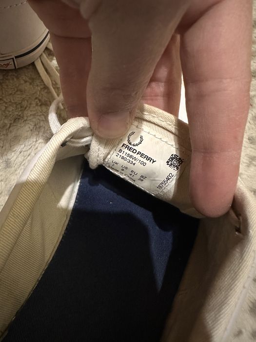 Fred Perry - кожени кецове