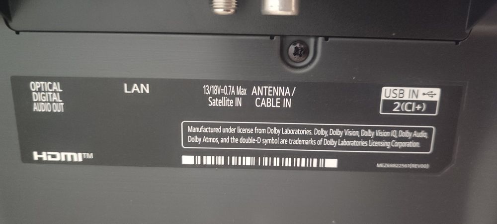 Телевизор LG не рабочий