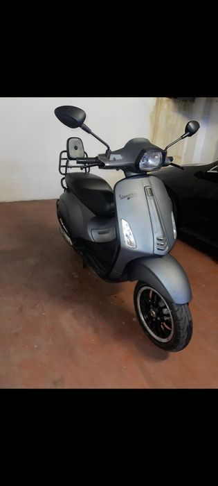 Bari protectie vespa sprint primavera negru mat