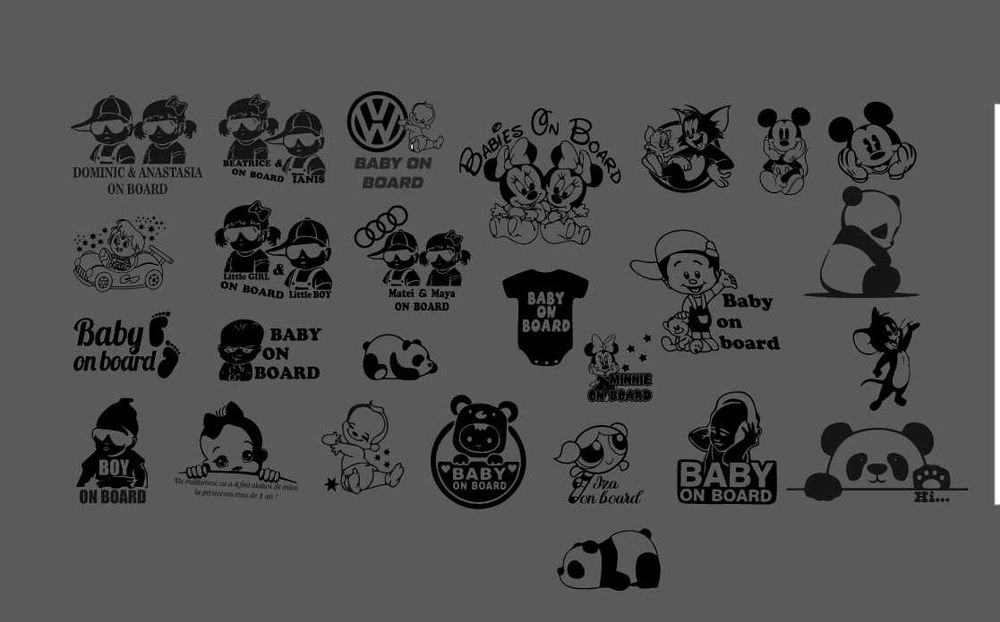 Stickere Personalizate auto personalizate