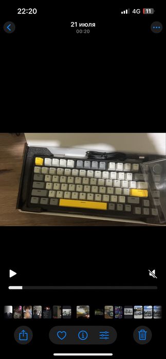 Продам клаву ajaz k 820