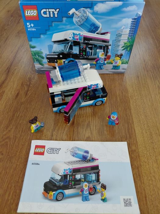 Lego каравани, LEGO Friends, Мобилен дом 41735, LEGO City Пингвинскибус 60384, LEGO City Кемпер за ваканция 60283, LEGO City Камион за сладолед 60253