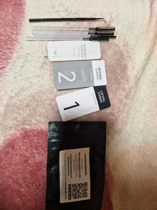 Lot preoduse machiaj/kit laminare sprancene