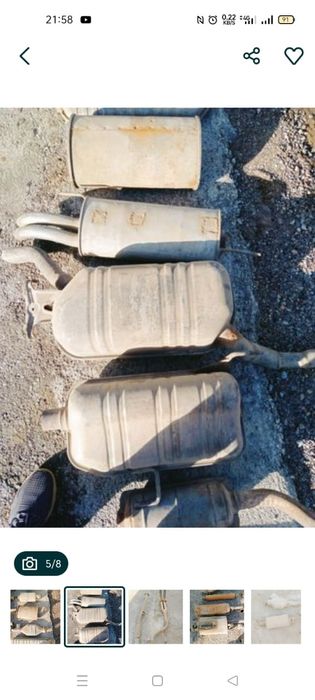 Глушителя разные бу