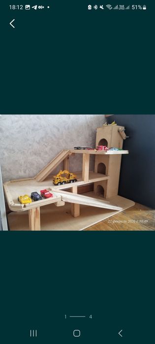 Продам деревянная парковка