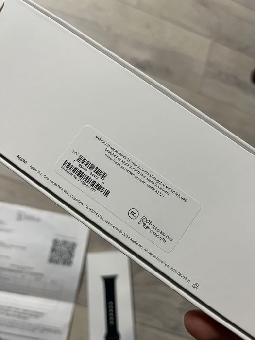 Apple Watch SE (Gen2) 44mm Midnight.