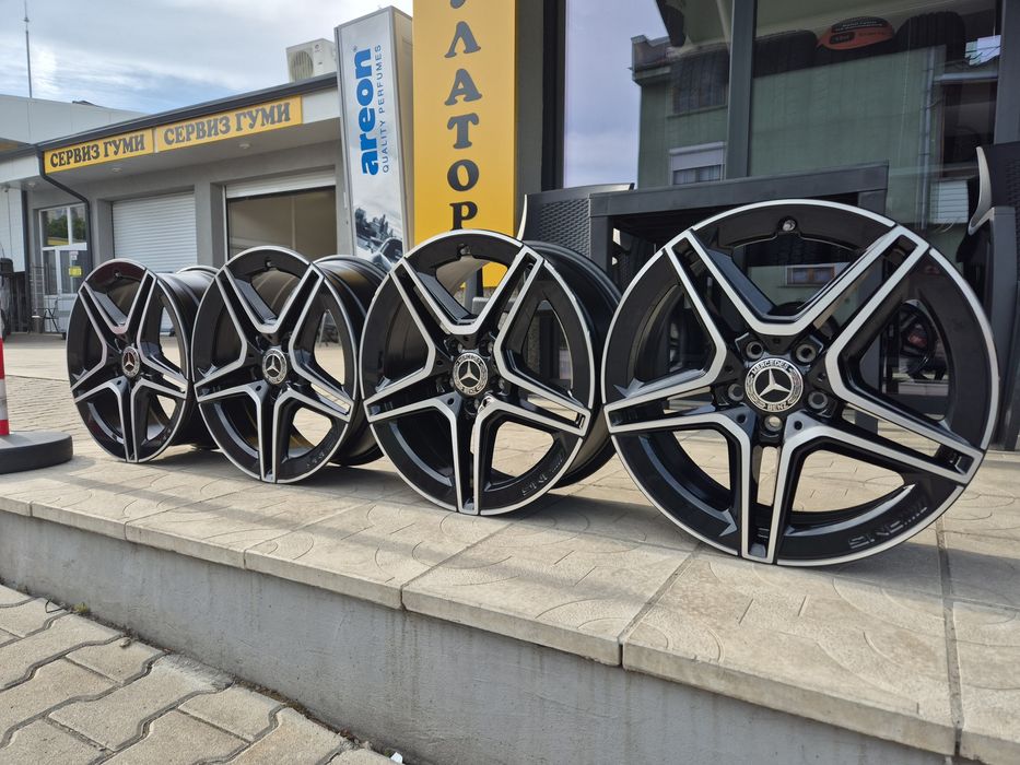 Оригинални Джанти Мерцедес AMG -18 цола А/В/С Класа