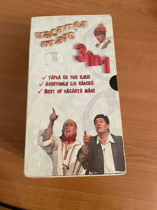 Vacanța Mare 3/1. Trei casete video.Vhs