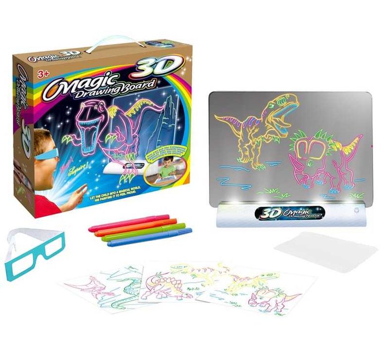 3D магическа дъска-комплект за рисуване Magic Drawing Board 3D