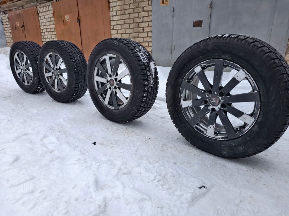 Продам зимние колёса в сборе R17 5/114.3