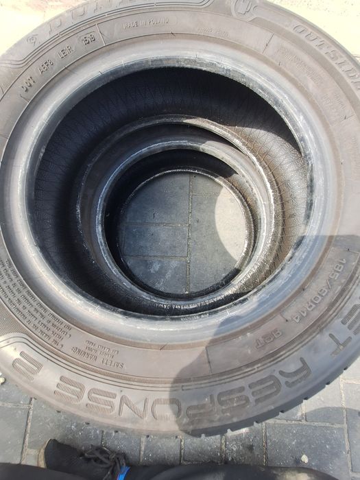 2 anvelope vara 185/60r14 Dunlop Montaj Gratuit
