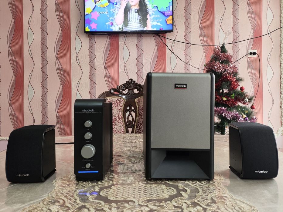 2.1 microlab aybi yo‘q orginal subwoofer sotiladi