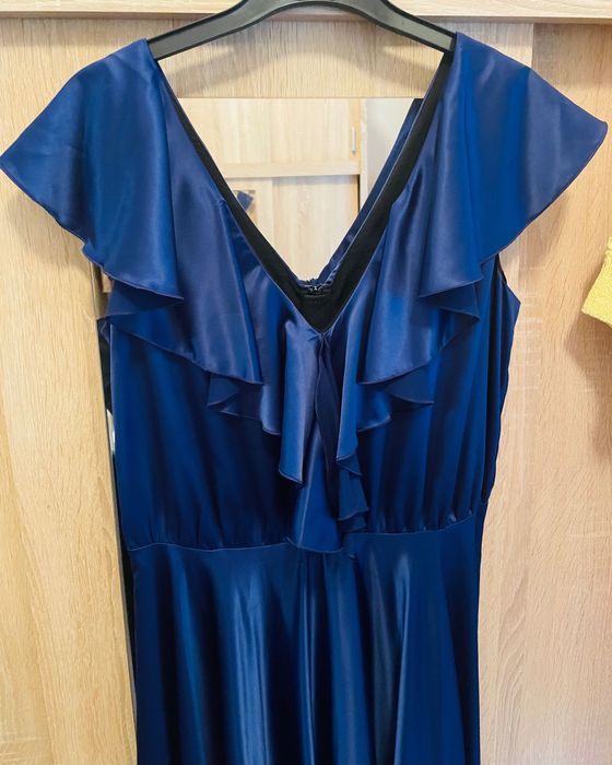 Rochie Nissa albastră, mărimea 38