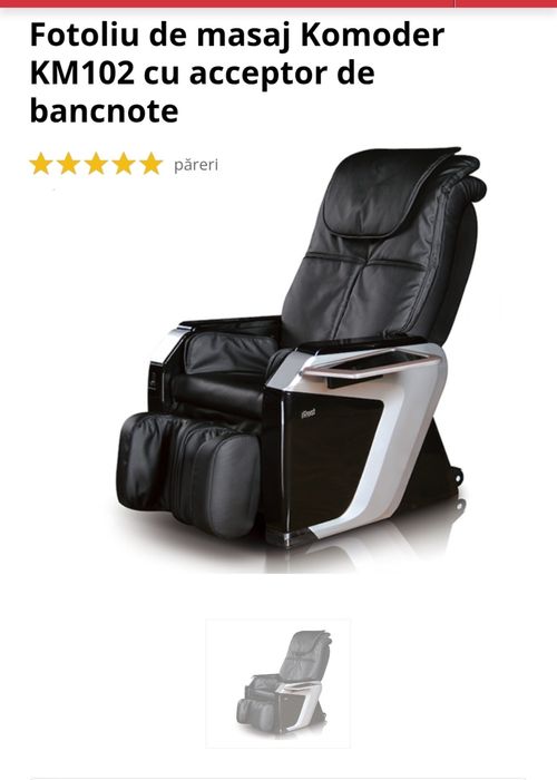 Vand fotoliu de masaj cu bacnote