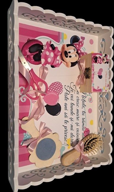 Tavita de mot sau turta, pentru băiat sau fata, set de 5 piese