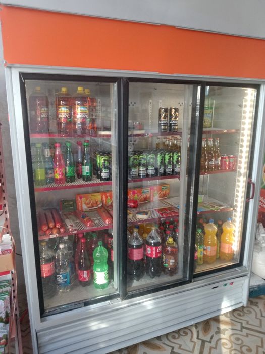 Үш есікті холодилник