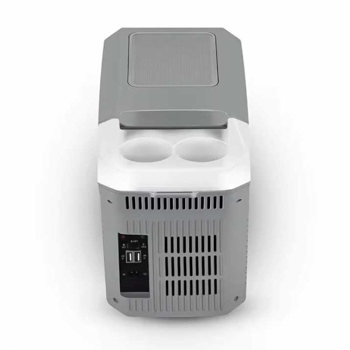 Електрическа хладилна кутия 8L за автомобил, каравна, кемпер, 12V 220V