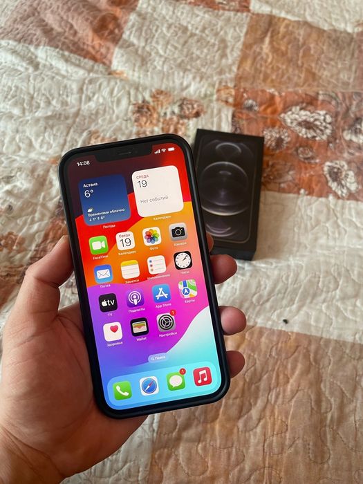 iPhone 12pro max 256gb 100%