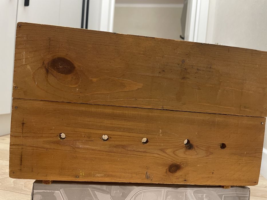 Хлебница советская деревянная