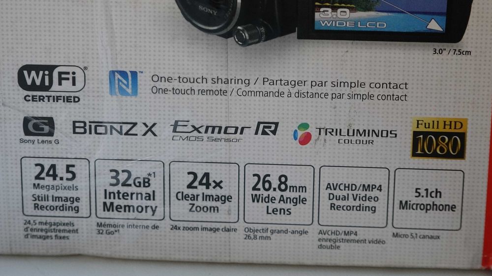 видеокамера Sony HDR-PJ710 (новая)