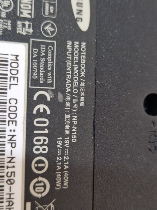 Laptop Samsung NP-N150