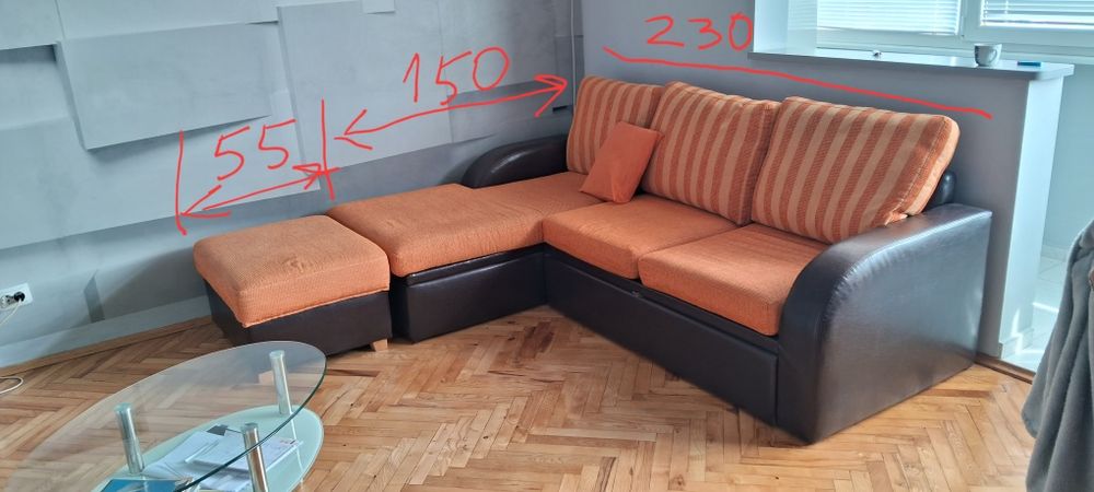 Ъглов Диван Виденов 230см/200