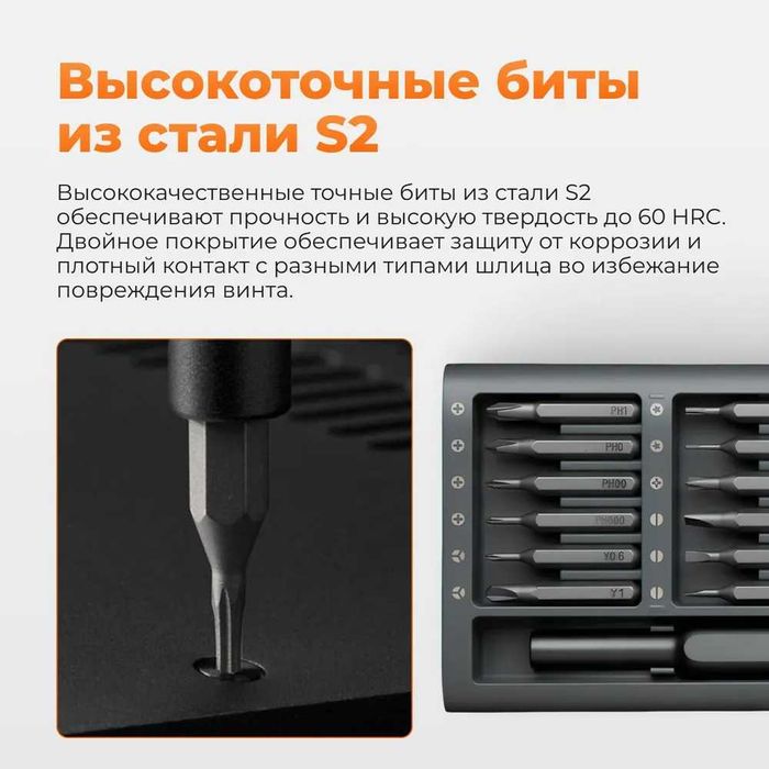 Оригинальный  набор отвёрток Xiaomi Mi Precision Screwdriver Kit
