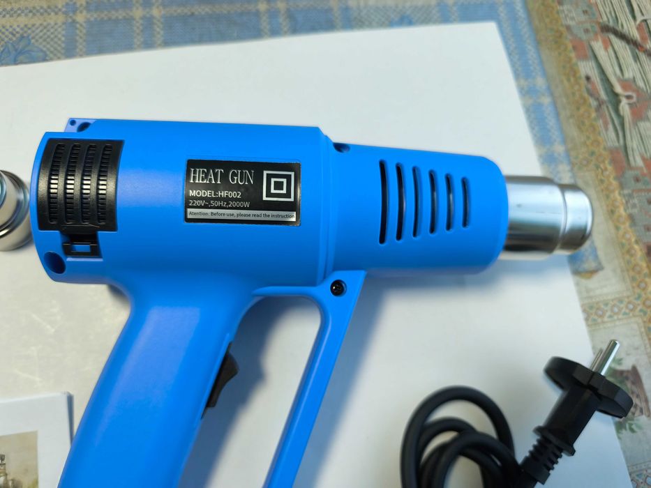 Pistol de aer cald 2000 W cu reglare temperatura