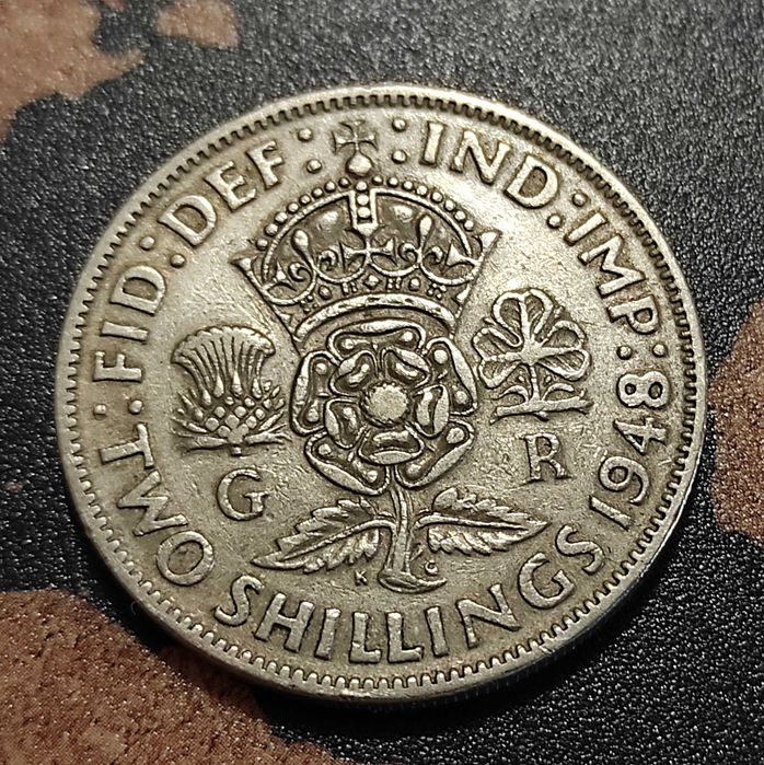 Английски монети - 3 бр.› Крал Джордж VI  (1947-1950)