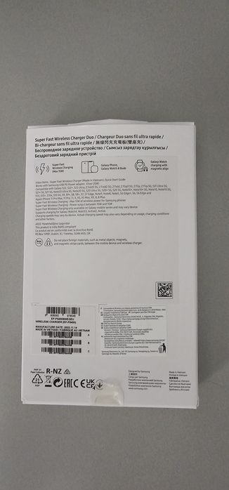Vând superfast wireless charger duo Samsung 15W