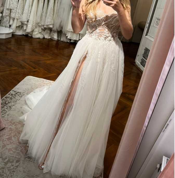 Rochie de mireasa La Novia, marimea 36-38 (S-M)