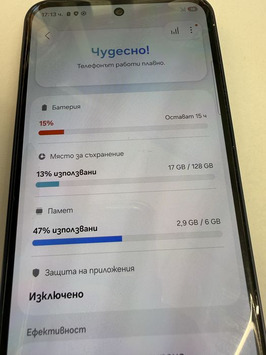 Samsung a35 6/128gb перфектен!