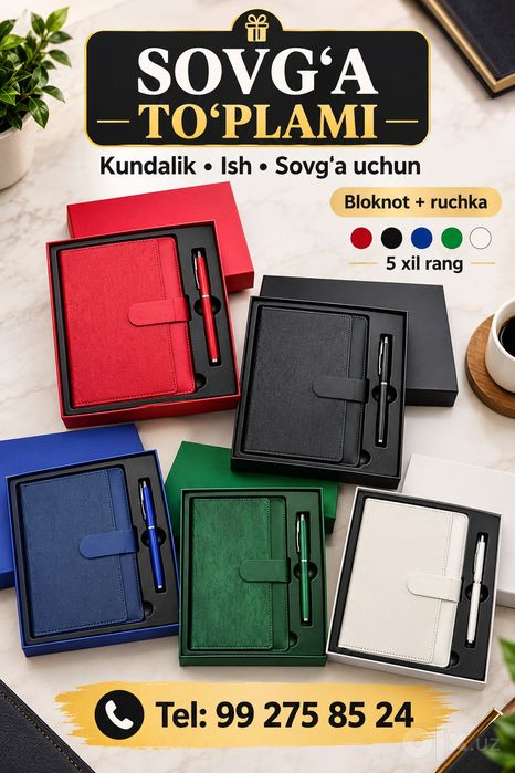 BLOKNOT + RUCHKA  optom  va dona