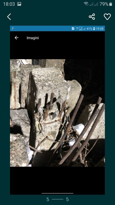 Șpalieri de beton la Gura humorului